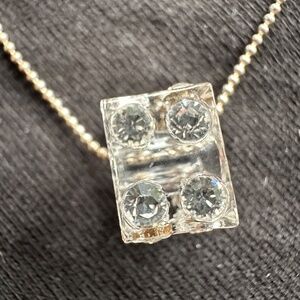 Harraca "Domino" Necklace with Swarovski Crystals